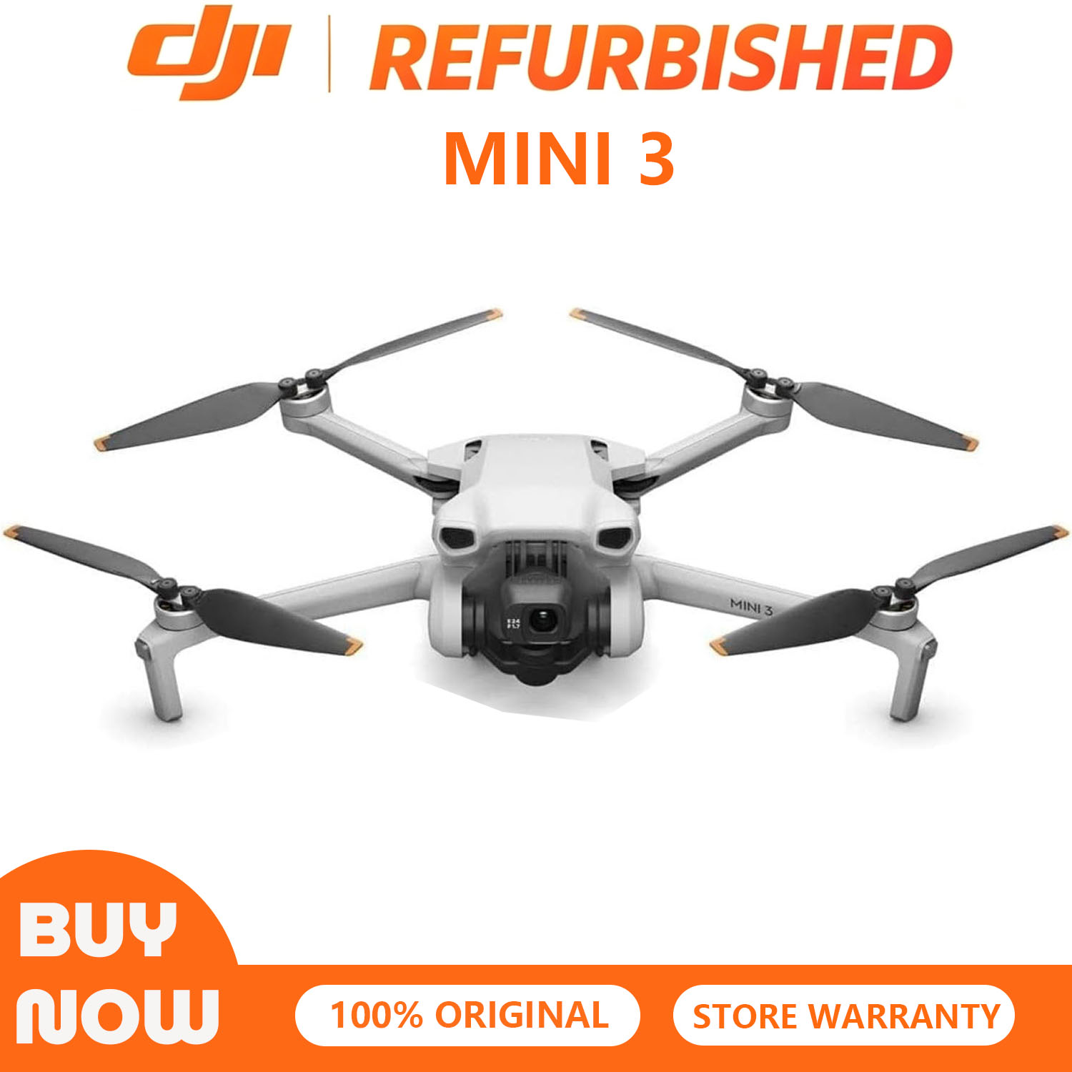 Refurbished Used DJI Mini 3 Dr - Drone Gps Mount ulasan dan harga